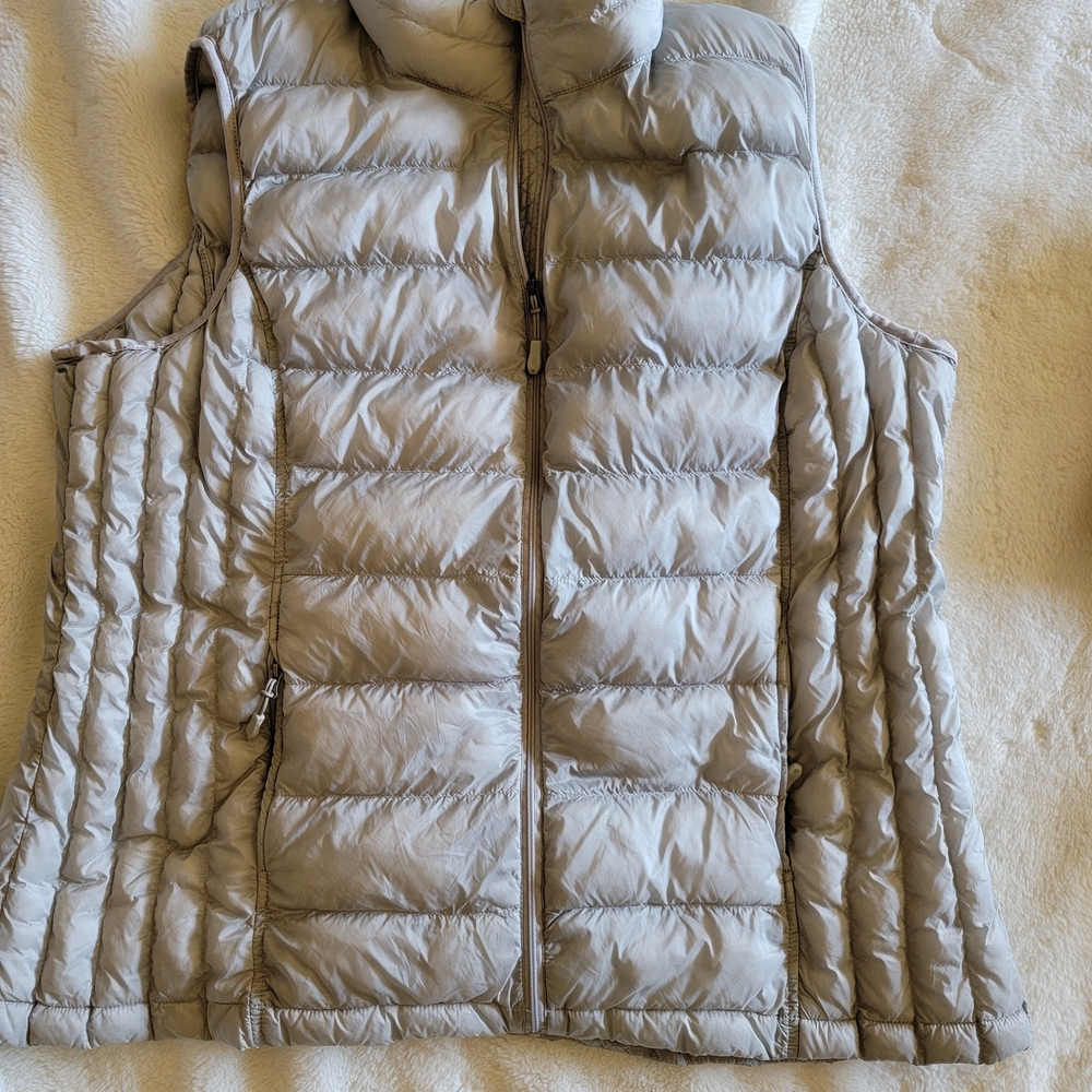 Gray Puffer Vest